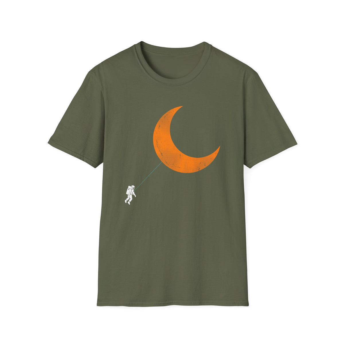 Orange Moon Orbit T-Shirt
