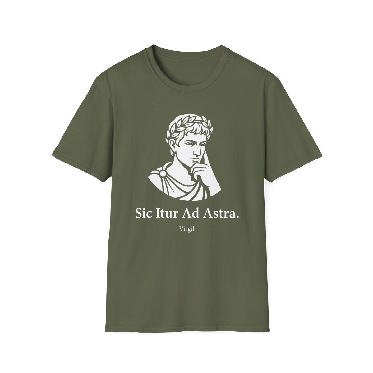 Sic Itur Ad Astra - Virgil Quote T-Shirt