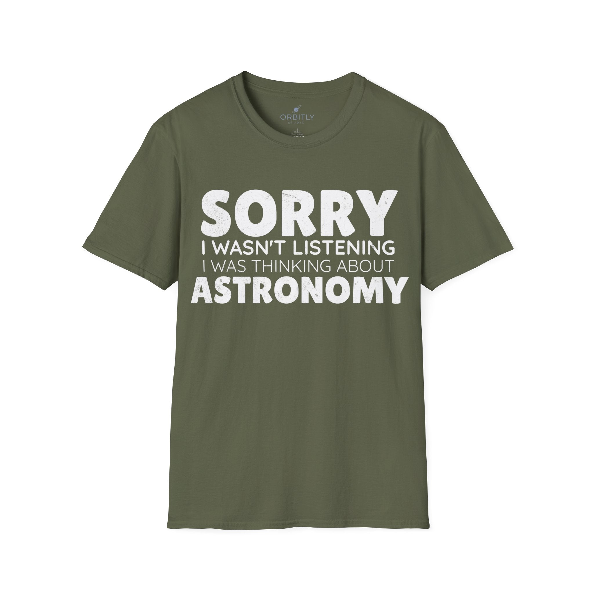 Sorry I wasn't listening I was thinking about astronomy