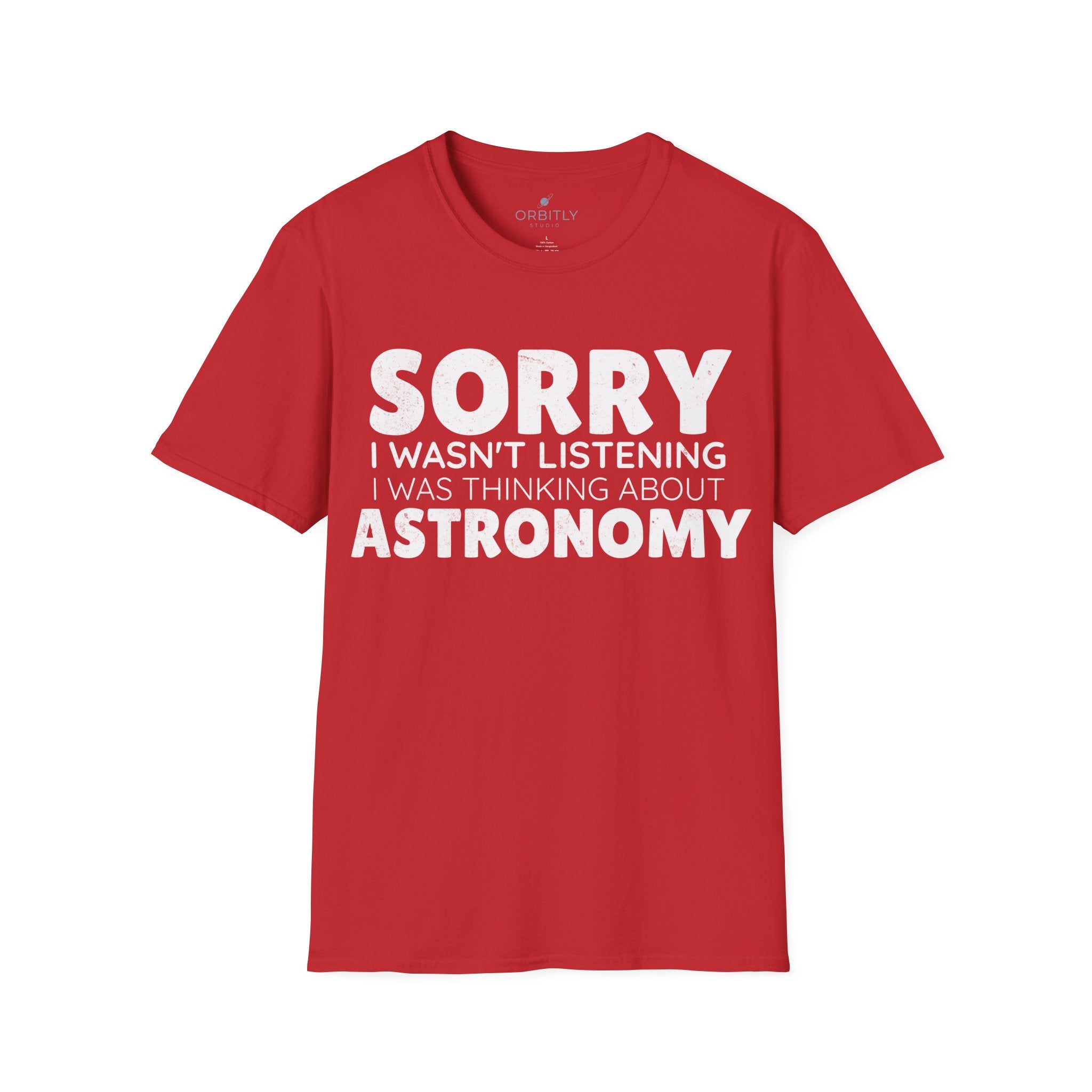 Sorry I wasn't listening I was thinking about astronomy